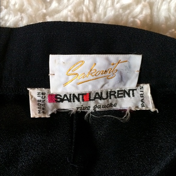 Vintage Saint Laurent trouser - Picture 7 of 8